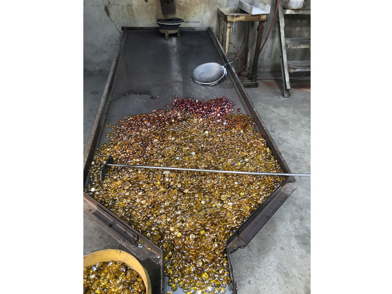 工业研磨玻璃砂吨包袋装现货，大型五金加工厂大批量快速配送发货
